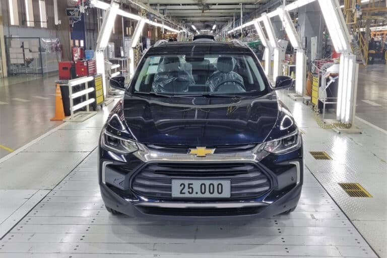 General Motors Chevrolet Tracker ishlab chiqarishni qisqartirmoqda