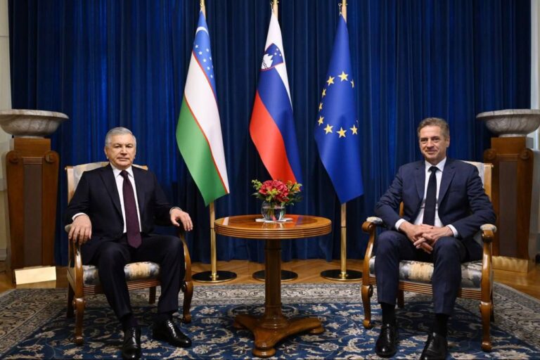 Словения и Узбекистан хотят довести товарооборот до 500 евро млн