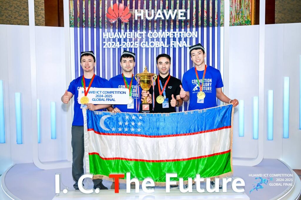 TATU talabalari «Huawei ICT Global» finalida 3-o‘rinni egalladi