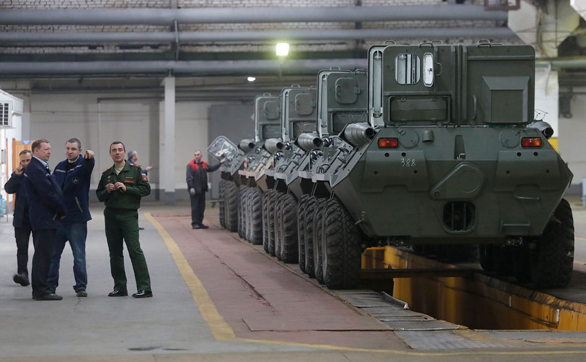 Сборка БТР