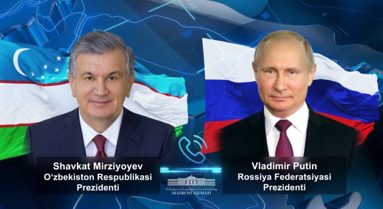 Mirziyoyev Putinni Rossiya kuni bilan tabrikladi
