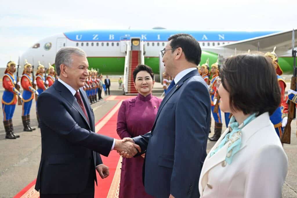 Мирзиёев в Монголии