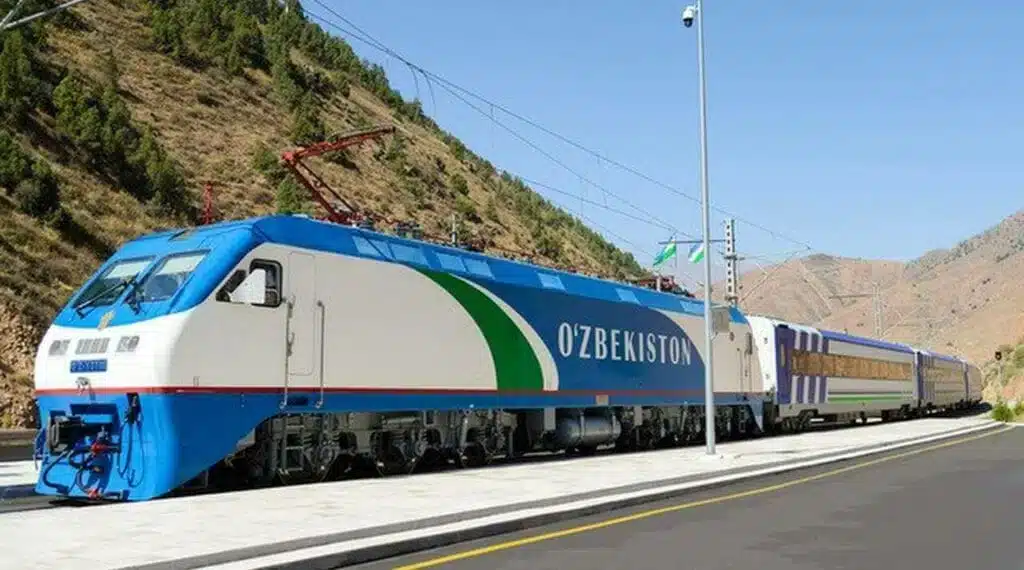 Trains in Uzbekistan