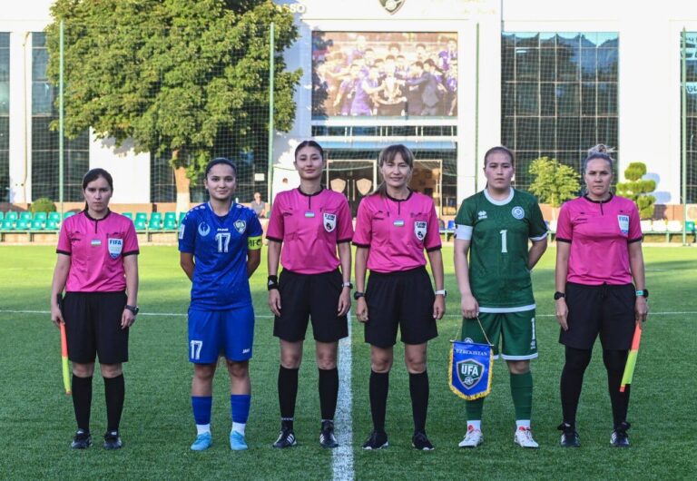 Женские сборные U-20 Узбекистана и Казахстана сыграли вничью