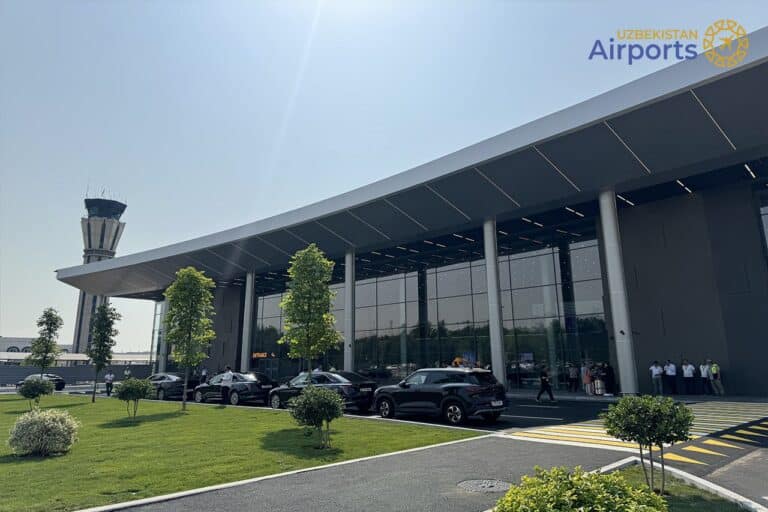 Toshkent aeroportidagi uchib kelish zalining yangilangan o‘ng qismi foydalanishga topshirildi