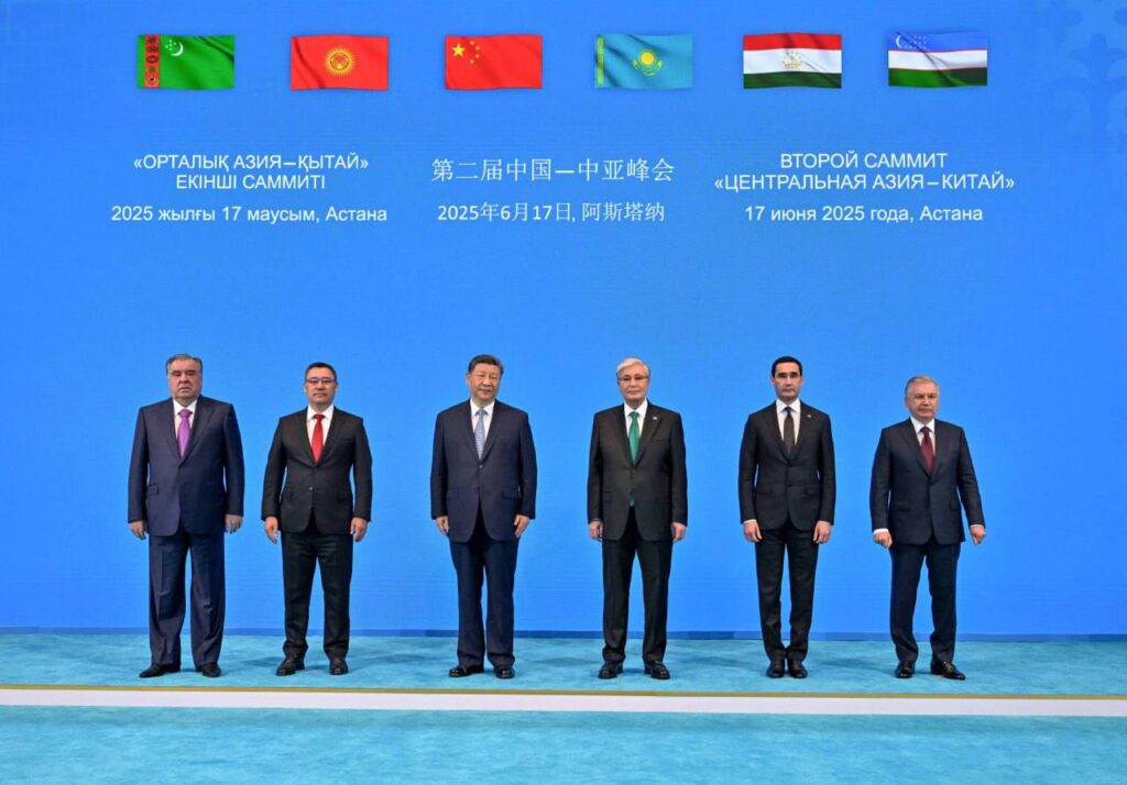 Второй саммит Центральная Азия — Китай в Астане