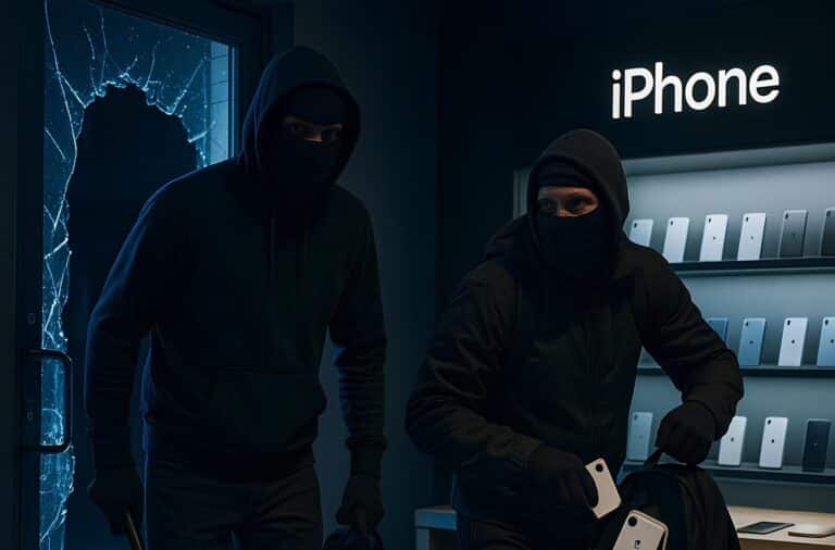 Воры украли 41 iPhone из магазина в Ташкенте — видео