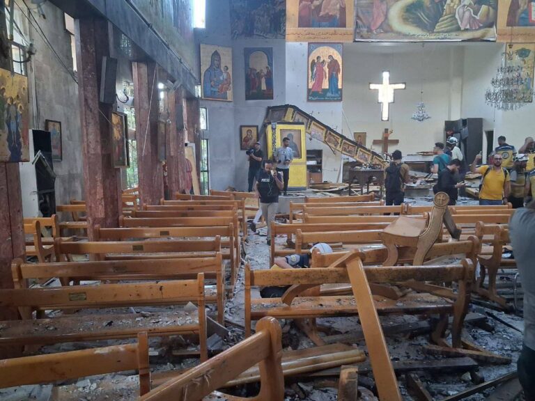 Теракт в православной церкви Дамаска. 9 убитых и 13 раненых