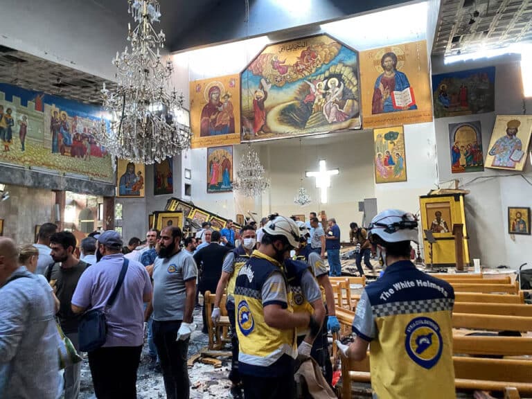 Damashqdagi cherkovda terakt sodir etildi: 20 kishi halok bo‘ldi