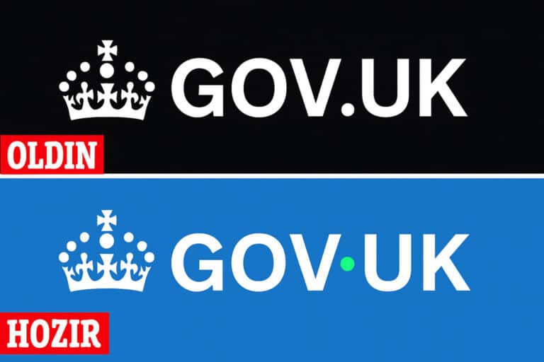 Britaniya hukumati sayt logotipini yangilashga $714 ming sarfladi