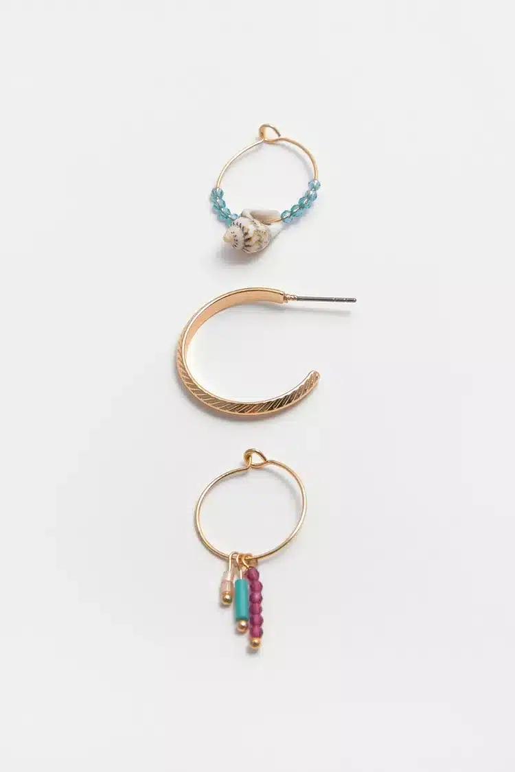 boho hoop earrings
