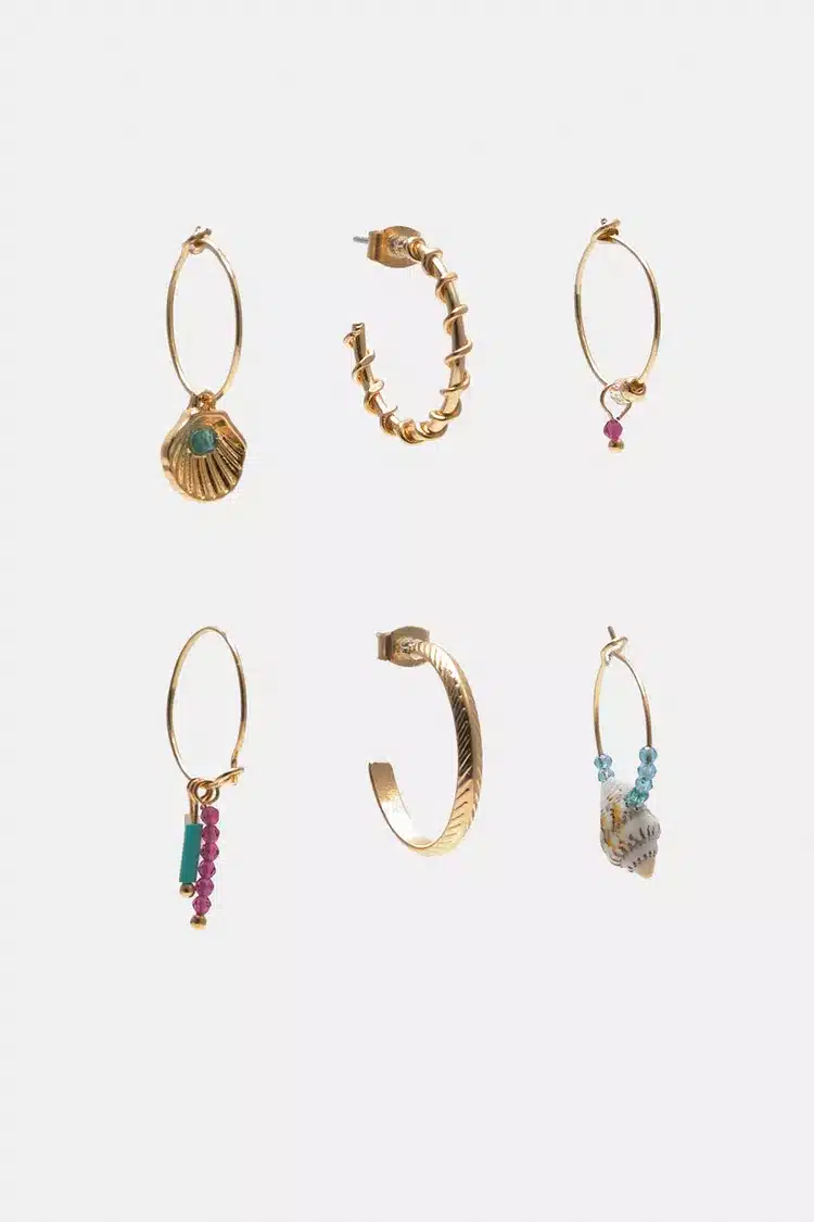 boho hoop earrings