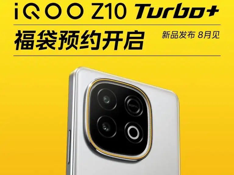 iQOO Z10 Turbo+ smartfoni avgust oyida taqdim etiladi