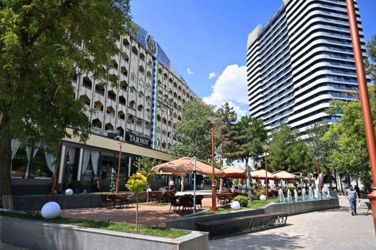 Bunyodkor ko‘chasining bir qismi gastronomik turizm maskaniga aylantirildi