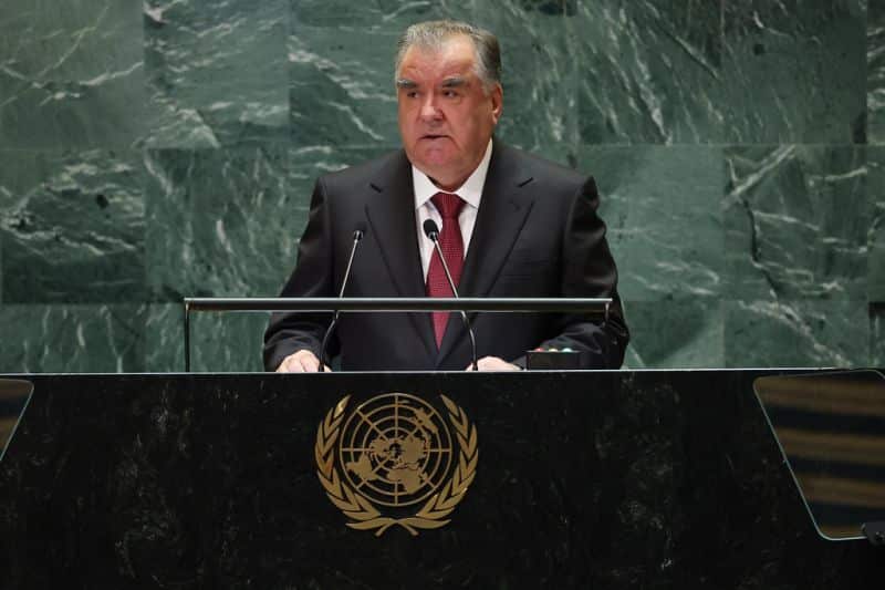 Tajik President Emomali Rahmon