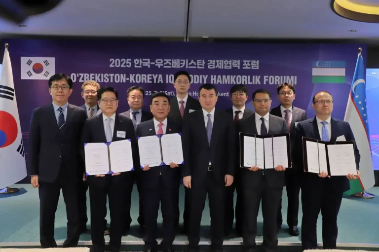 Uzbekistan and South Korea Boost Economic Ties at Tashkent Business Forum