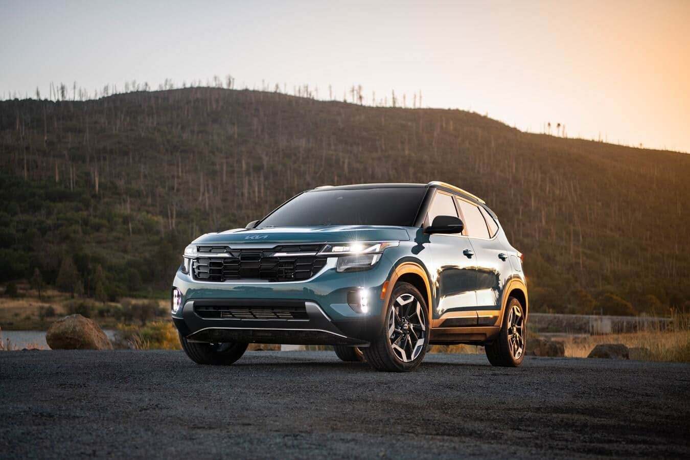 Кроссовер Kia Seltos 2026 вид спереди