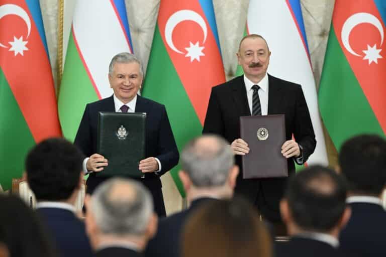 Узбекистан и Азербайджан согласовали дорожную карту сотрудничества до 2029 года