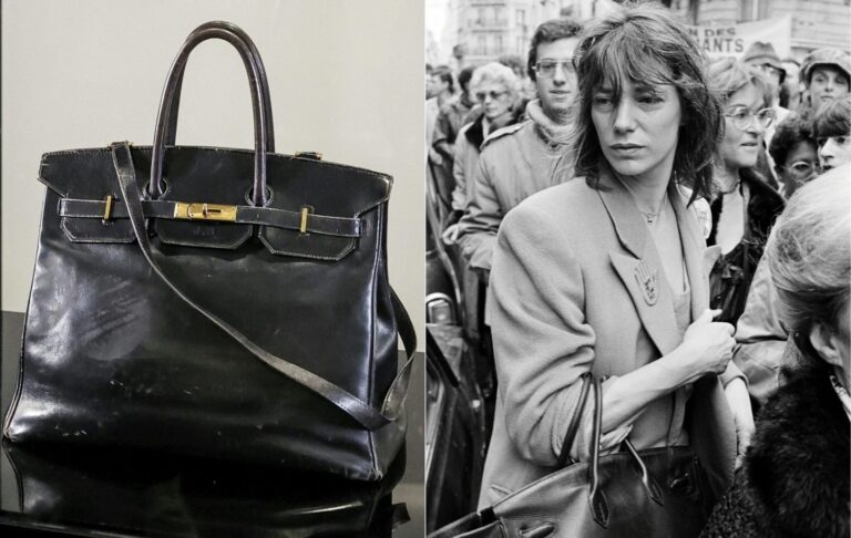 Jane Birkin’s Original Birkin Bag Sells for $10 Mln at Paris Auction