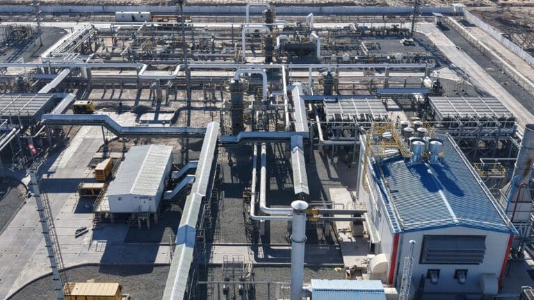 Surgil konida gaz siquv stansiyasi qurilishi yakunlandi