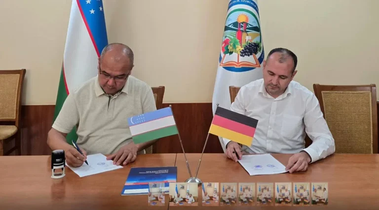 Uzbekistan and Germany Sign Agreement to Tackle Climate Risks in Agriculture