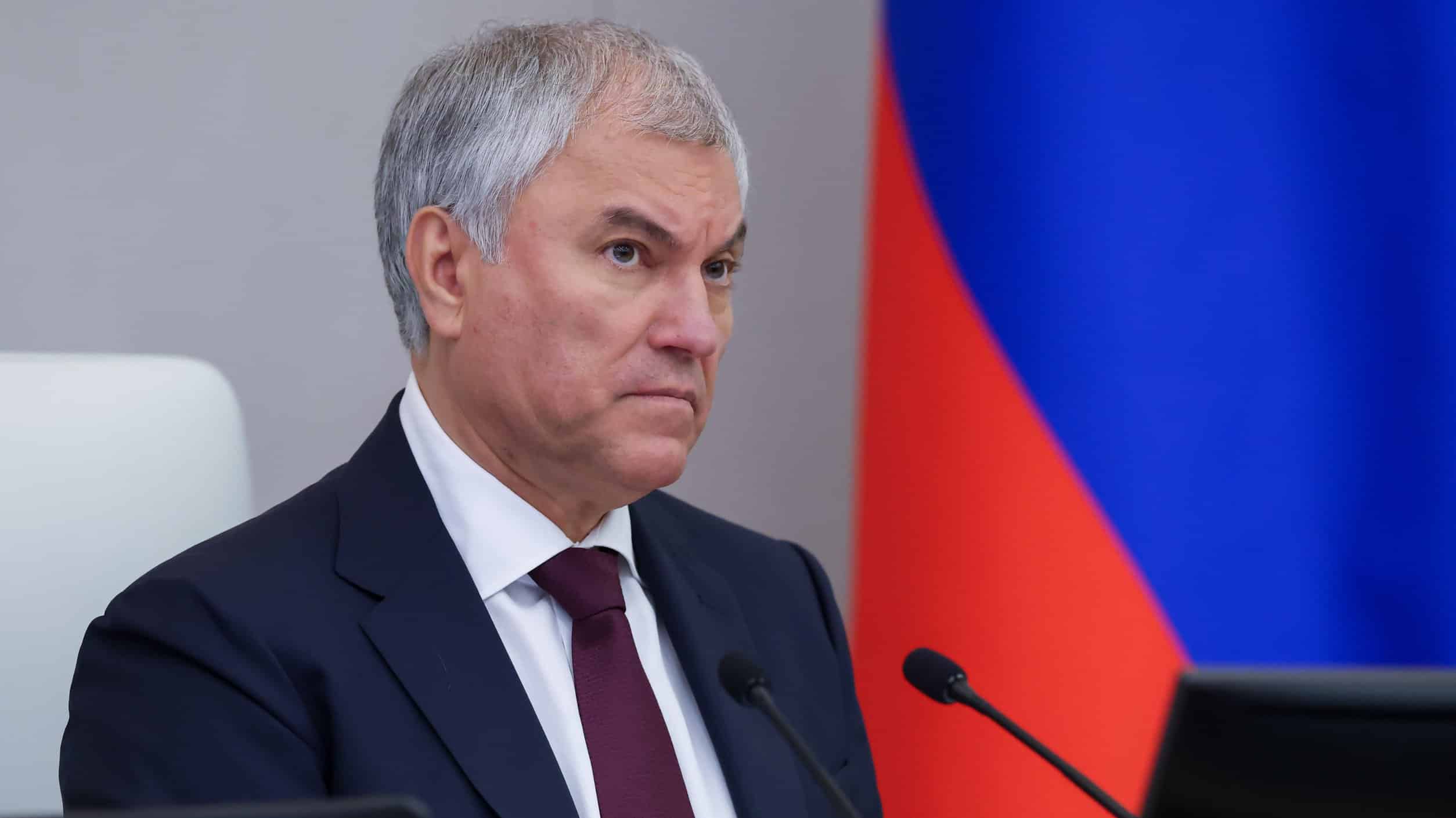 Спикер Госдумы РФ Вячеслав Володин
