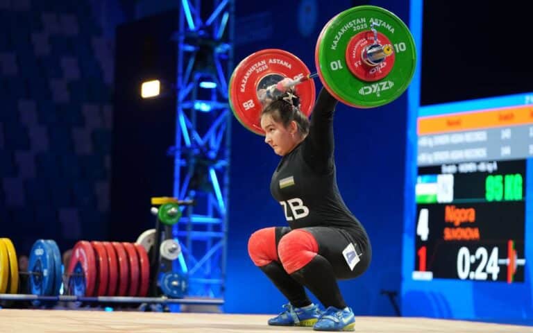 O‘zbekiston og‘ir atletika terma jamoasi Osiyo chempionatida umumiy hisobda birinchi o‘rinni egalladi