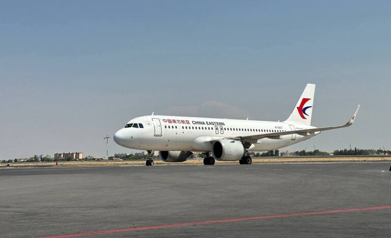 China Eastern Airlines совершила первый рейс в Ташкент