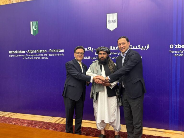 Uzbekistan Signs Trilateral Agreement with Afghanistan and Pakistan on Trans-Afghan Railway Route