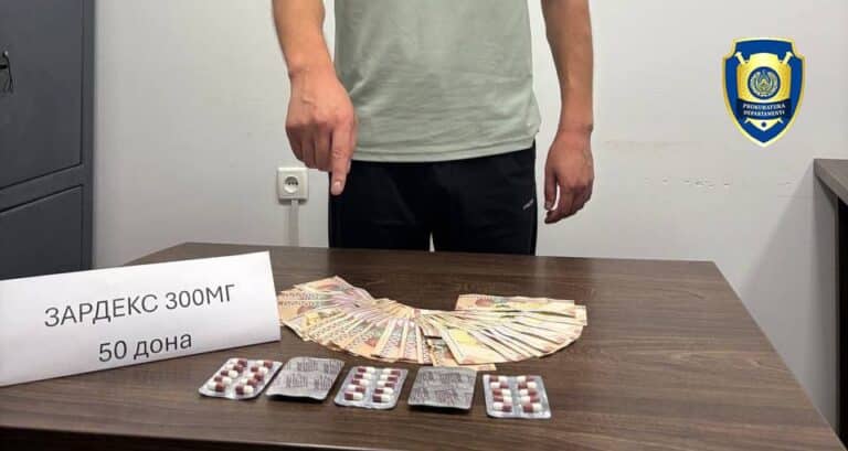 Andijon va Toshkentda kuchli dori vositalari savdosiga chek qo‘yildi