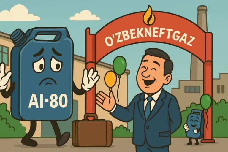 Sentabrdan AI-80 benzinini ishlab chiqarish to‘xtatiladi — «O‘zbekneftgaz»