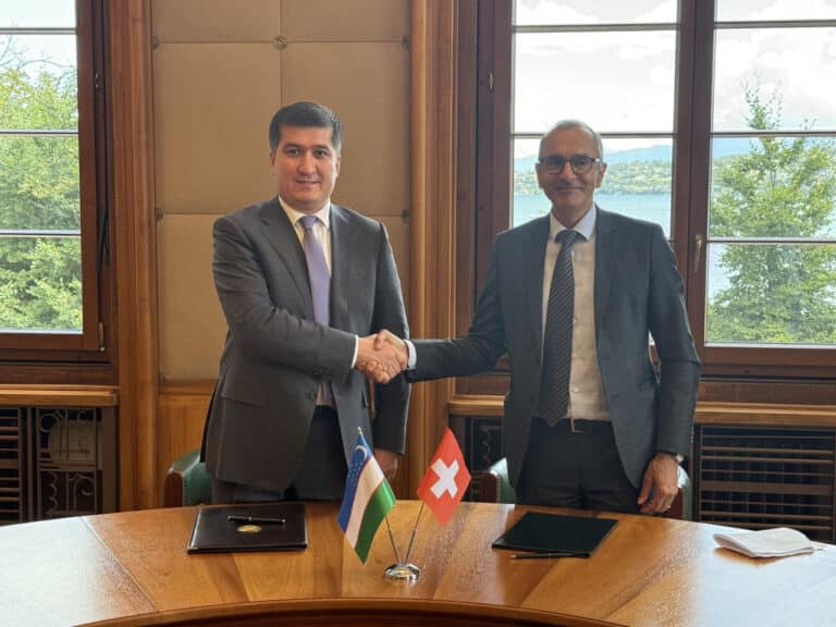 O‘zbekiston va Shveysariya JST bo‘yicha ikki tomonlama muzokaralarni yakunladi