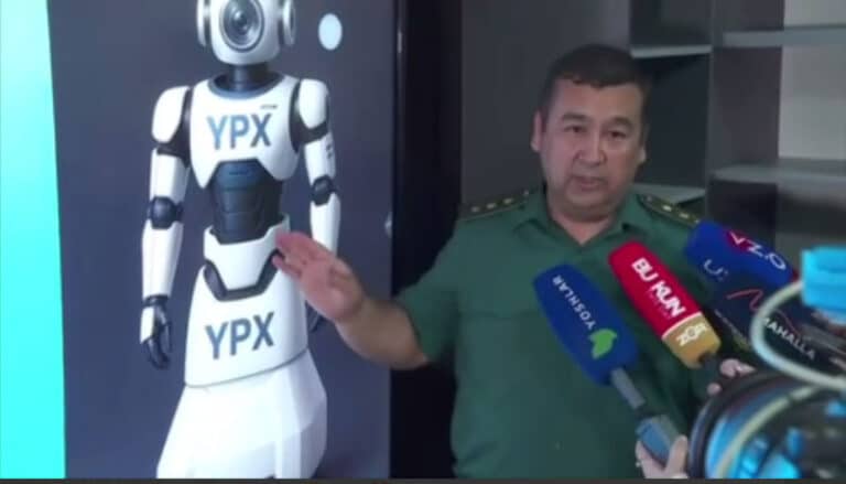 Toshkentda piyodalar oʻtish joylariga YPX robotlari qoʻyiladi — video