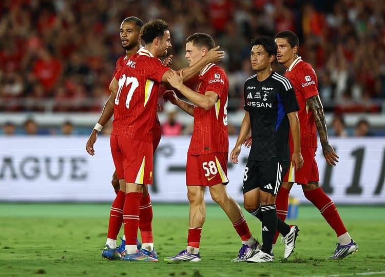 Liverpool vs Yokohama: Reds Secure 3-1 Victory in Pre-Season Friendly