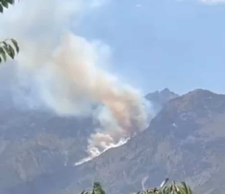 Chorvoq yaqinida yana yong‘in yuzaga keldi — video