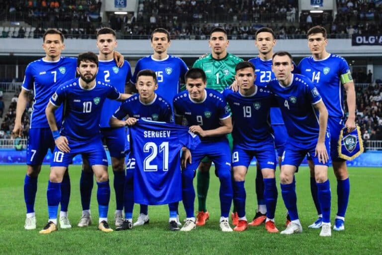 O‘zbekiston FIFA reytingida 2 pog‘ona yuqoriladi: 55-o‘ringa chiqdi