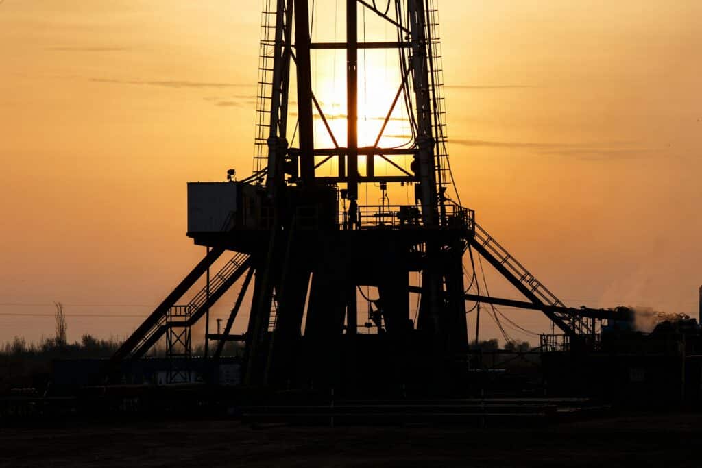 Газовая скважина, газ