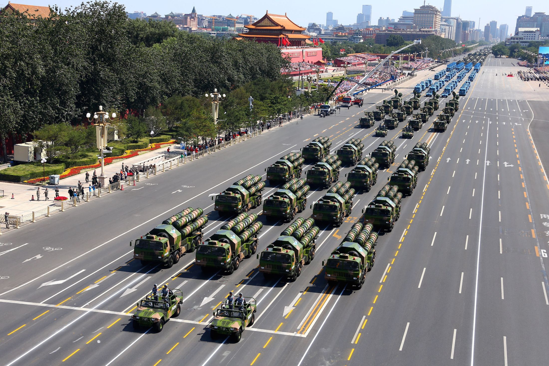 Военный парад в Пекине