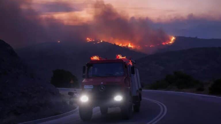 Greece Battles Wildfires as Heatwave Sweeps Southern Europe