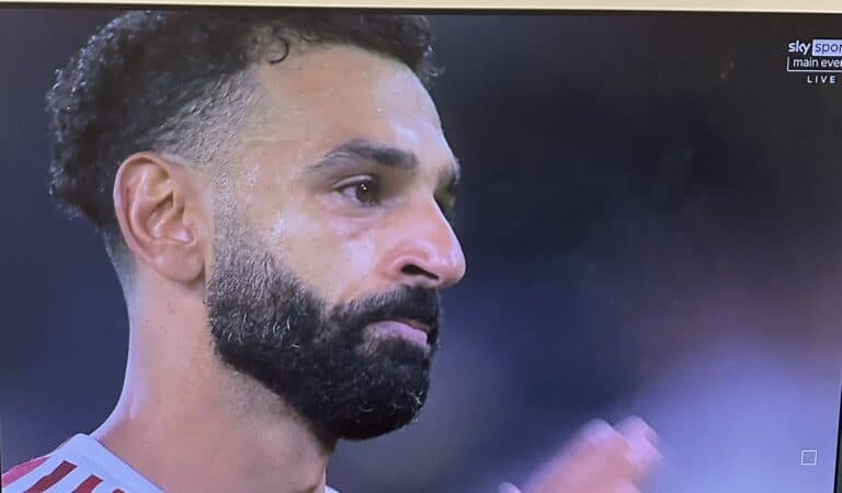 Mo Salah in Tears as Anfield Pays Tribute to Diogo Jota