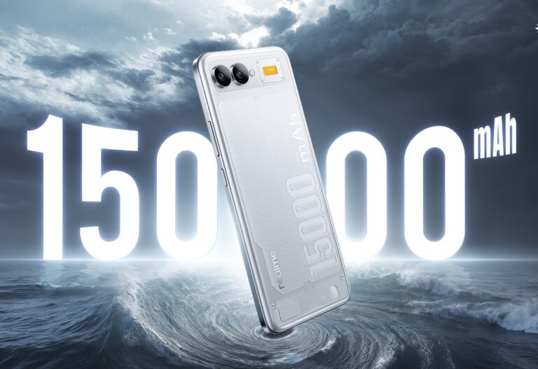 Realme представила смартфон с батареей на 15 тыс. мА·ч