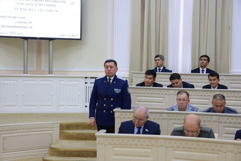 Шохрух Аминов назначен прокурором Каракалпакстана