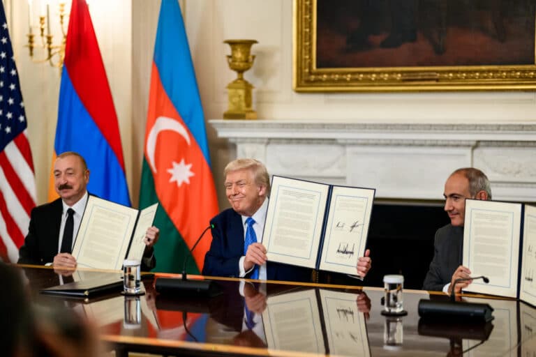 Aliyev and Pashinyan Agree in Washington on Peace Framework