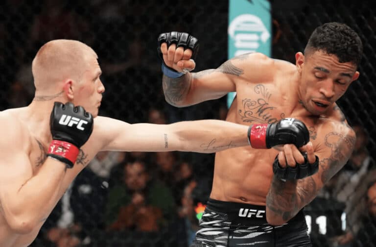 Carlos Prates Floors Geoff Neal with Spinning Elbow Knockout at UFC 319