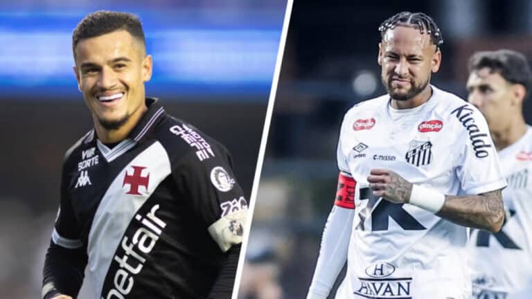 Neymar Suffers Career-Worst Defeat as Santos Lose 6-0 to Vasco da Gama