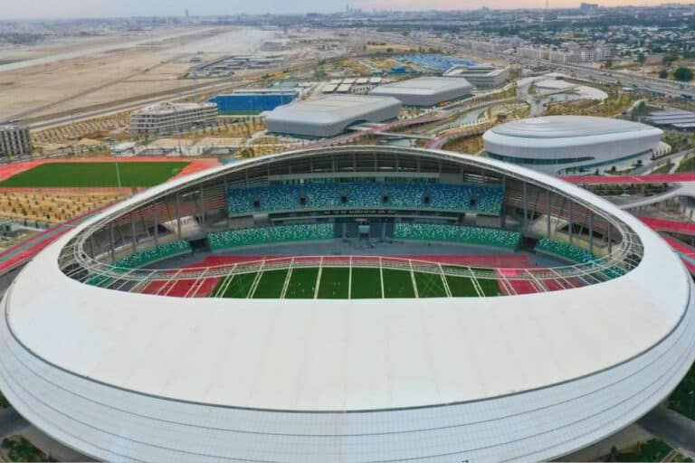 Toshkentda qiymati 290 million dollarlik Olimpiya shaharchasi ochildi