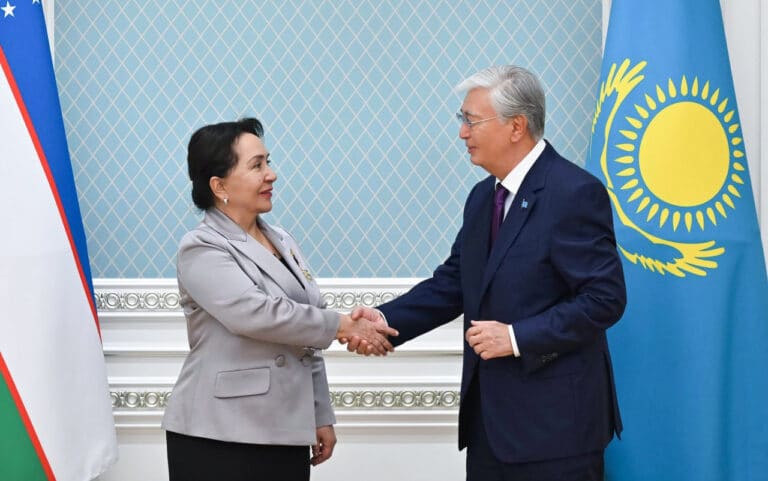 Tanzila Narbayeva Qozog‘istonning “Do‘stlik” ordeni bilan taqdirlandi
