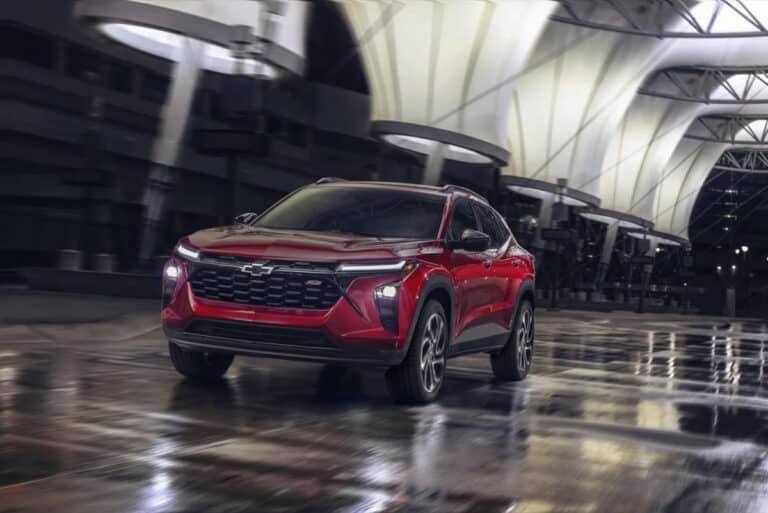 Yangilangan Chevrolet Tracker avtomobili noodatiy po‘lat g‘ildiraklar bilan taqdim etiladi