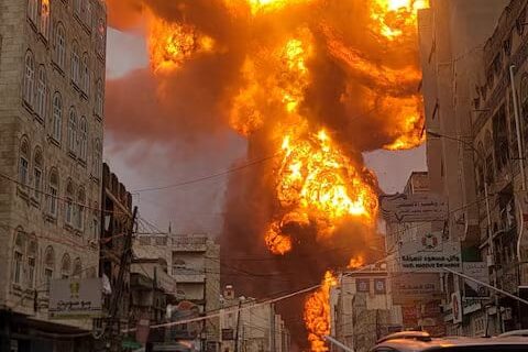 Isroil Yaman poytaxti Sanaaga hujum qildi: 6 kishi halok bo‘ldi