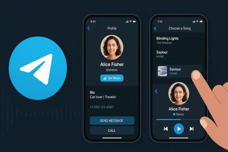 Telegram’da profilga musiqa qo‘shish funksiyasi paydo bo‘ladi